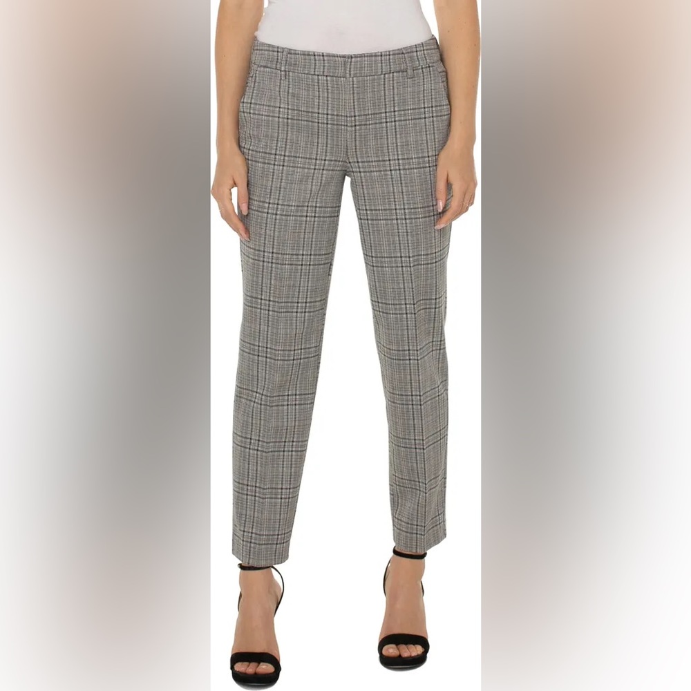 NWOT Liverpool Katy Plaid Pants